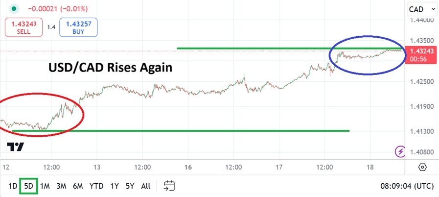 【XM Market Analysis】--USD/CAD Analysis: Bullish Trend Highlights Concerns of Vulnerability(图1)