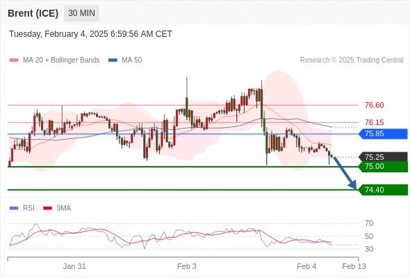 【XM Group】：2025年2月4日欧洲开市前，每日技术分析(图8)